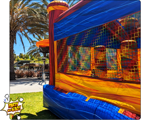 Multi-color 15x15 Jump | Partywith630.com