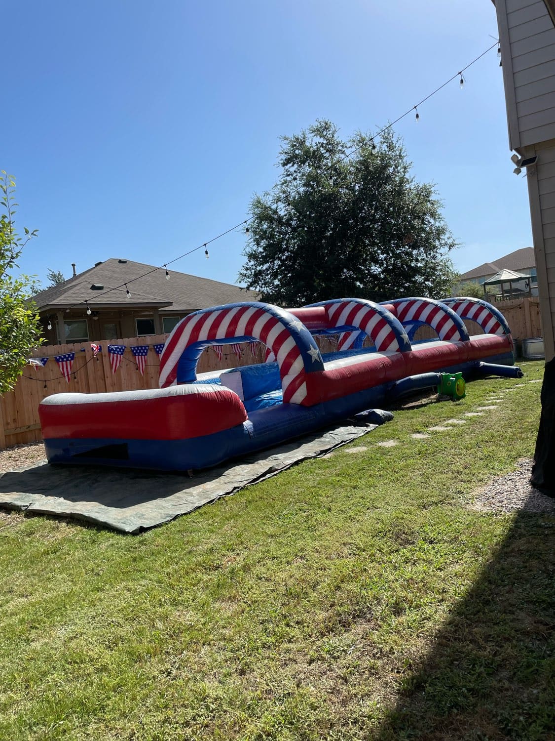 All American Double Lane Slip & Slide Rental | Sandi's Moonwalks