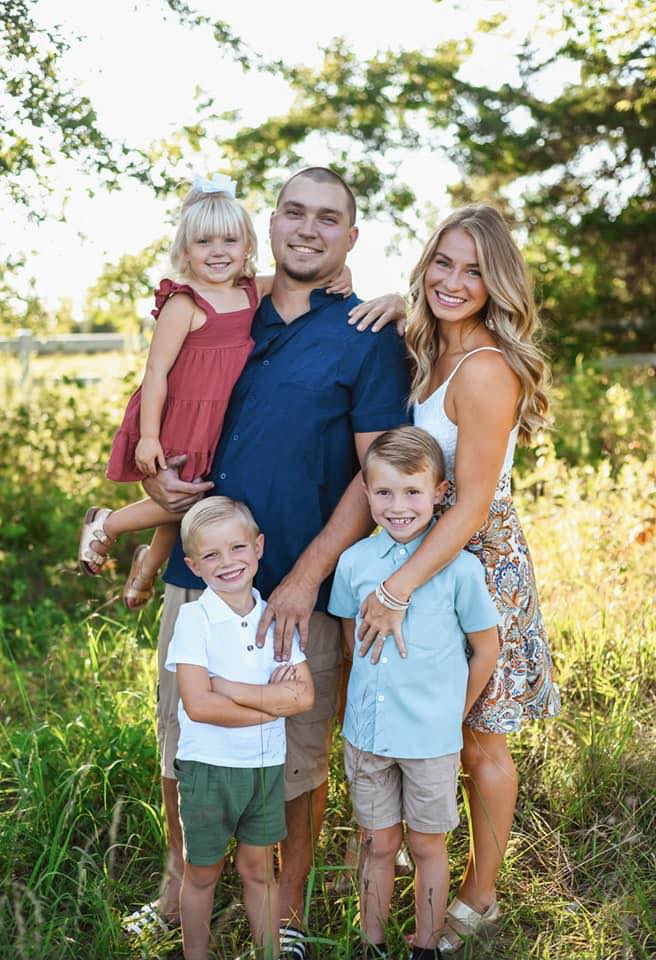 The Koester Family — Tyler, Amanda & kids, founders of Backyard Party Rentals LLC, Wright City MO