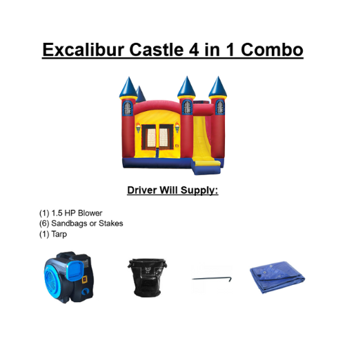Excalibur Castle 4 in 1 Combo