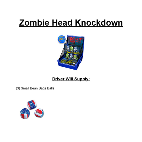 Zombie Head Knockdown