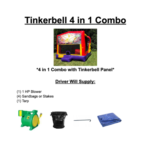 Tinkerbell 4 in 1 Combo