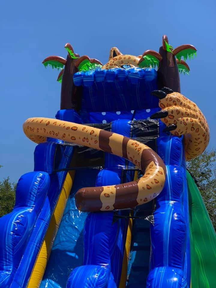 20FT JAGUAR SLIDE W/ POOL