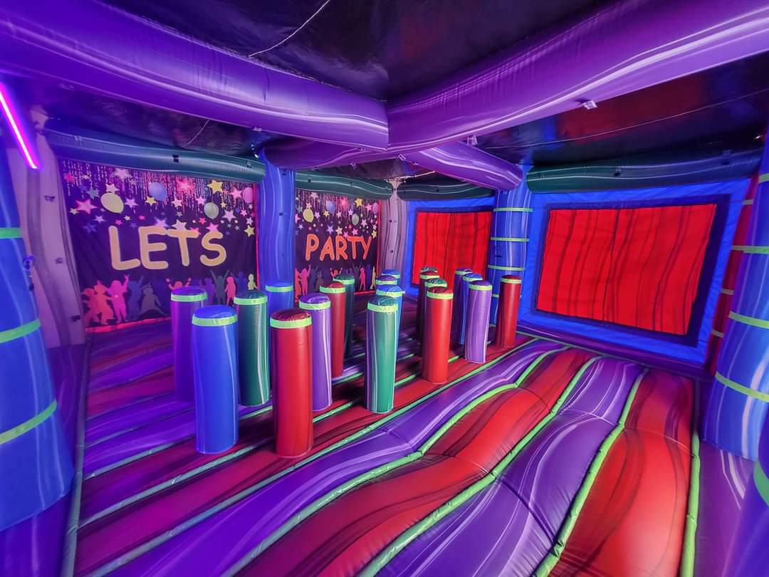 GLOW PARTY BOUNCE HOUSE
