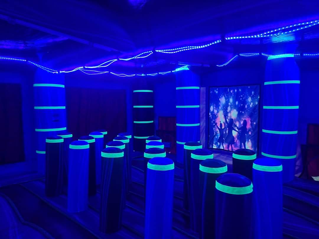 GLOW PARTY BOUNCE HOUSE