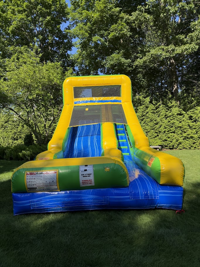 Big Splash Dry Slide Inflatable Game Rentals | BusyBeeJumpers.com