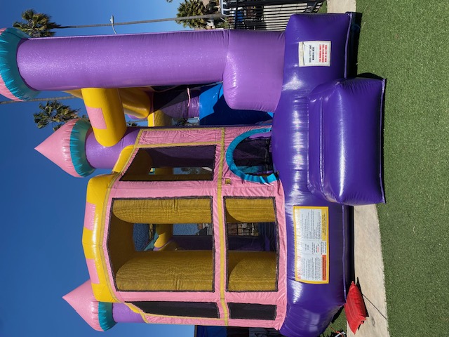 Pink Glitter Castle 4in1 Combo 15'x18' SC723