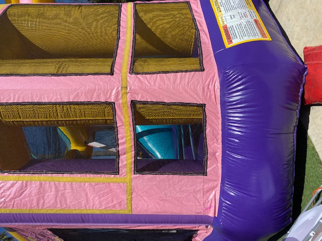 Pink Glitter Castle 4in1 Combo 15'x18' SC723