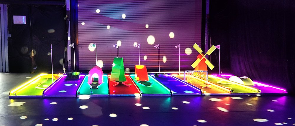 3 Hole LED Mini Golf
