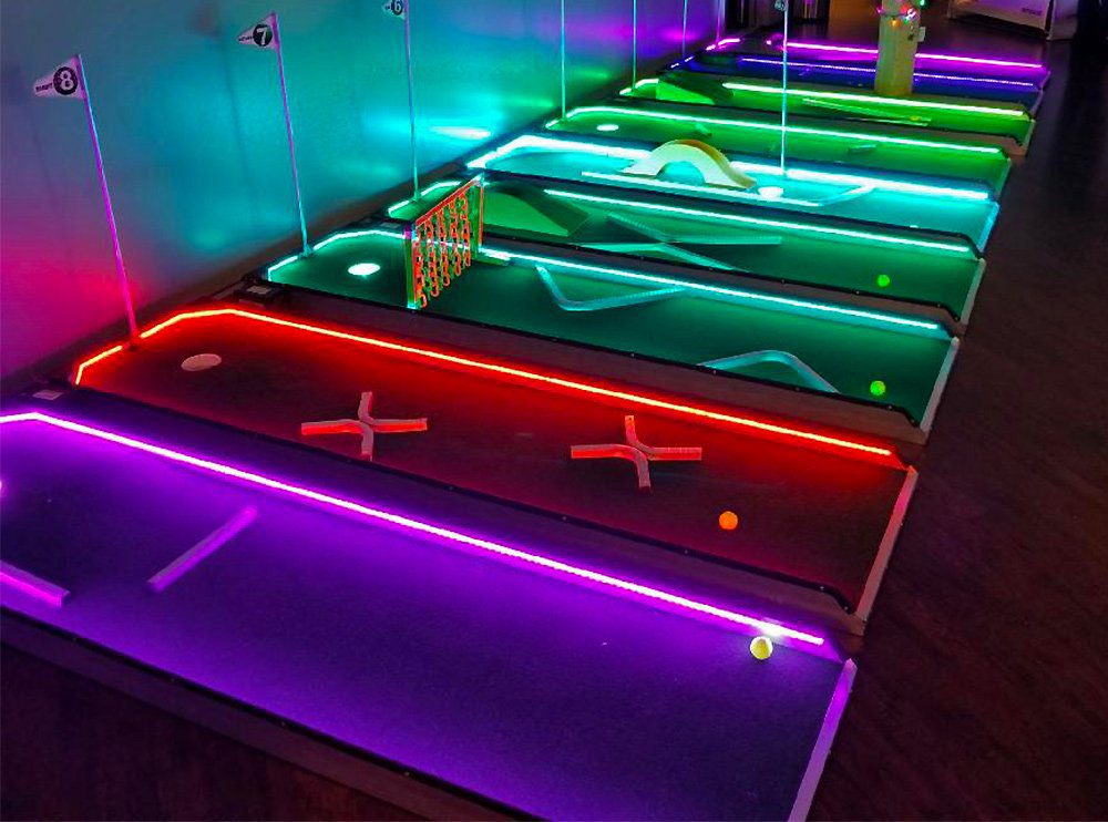 3 Hole LED Mini Golf