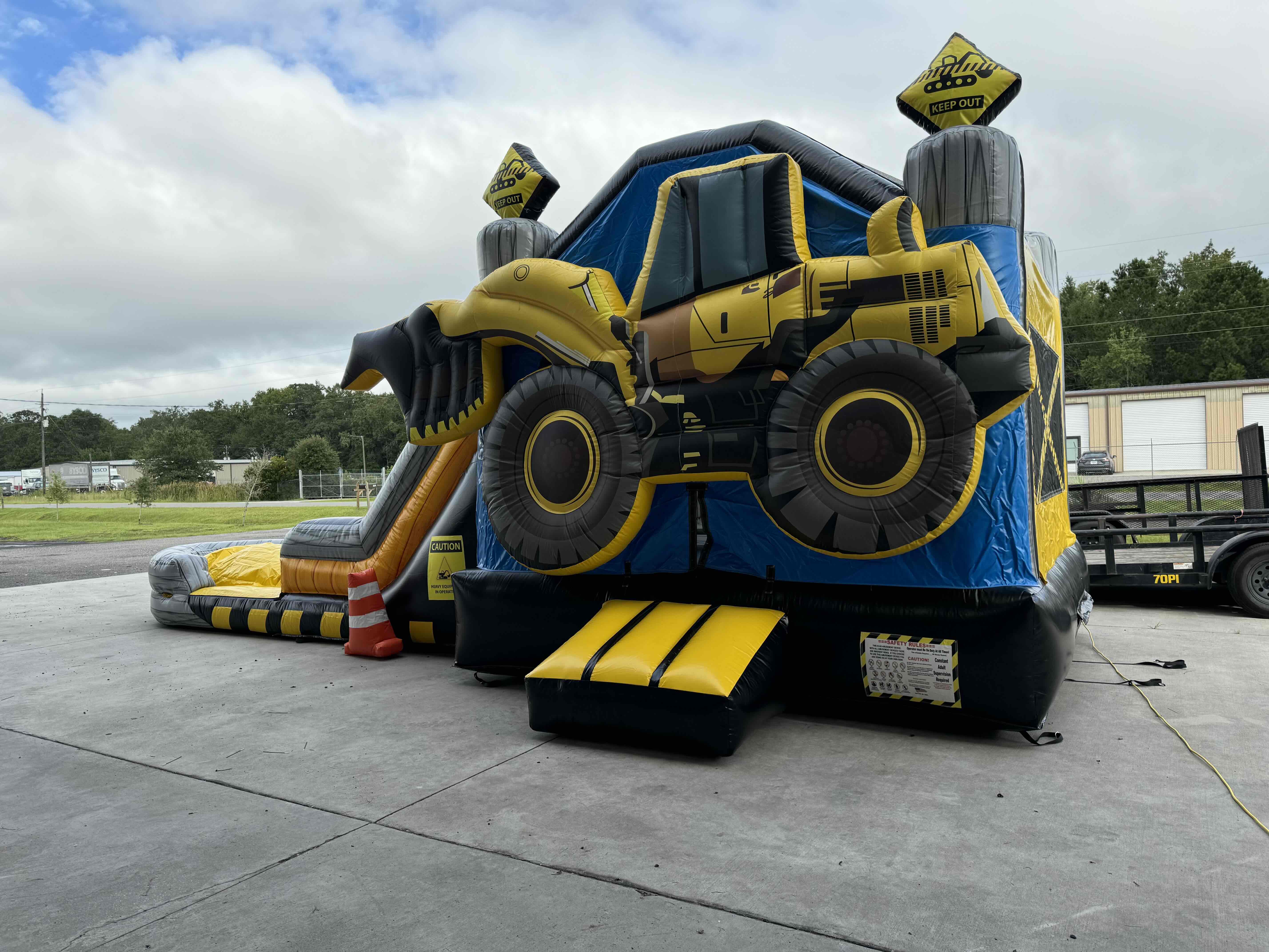 Tractor Combo Wet | Savannah, GA | CJ's Event Rentals