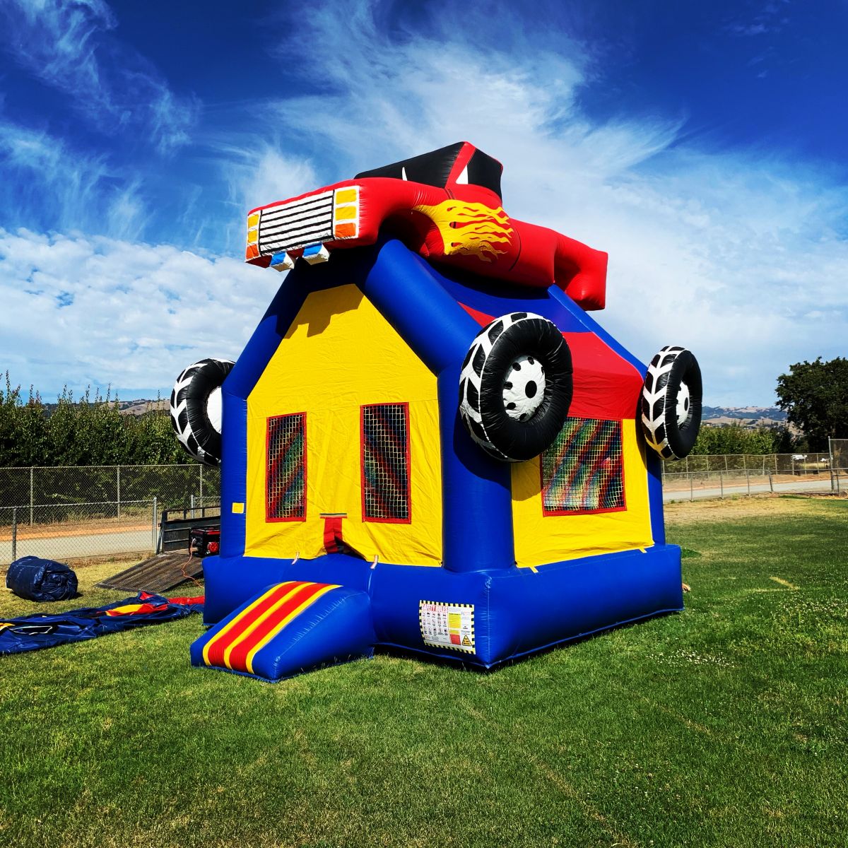 Monster Truck Bounce House