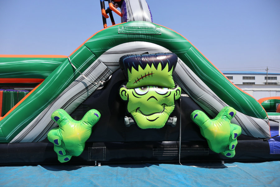 47' Monster Dash Halloween Obstacle Course Rental | Tulsa 47' Monster Dash Halloween Obstacle Course Rental | Tulsa