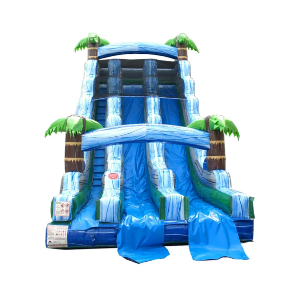 24' Tropical Marble Wave Dual Lane Slide, Indianapolis, IN