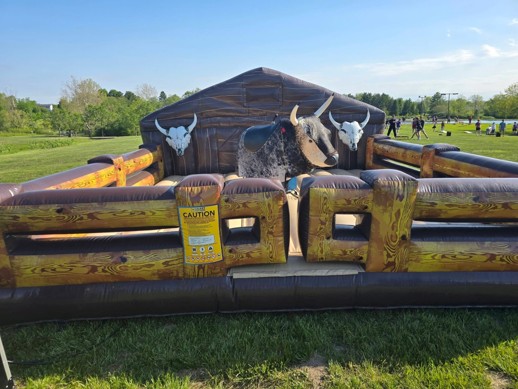 Mechanical bull rental at Taylor University