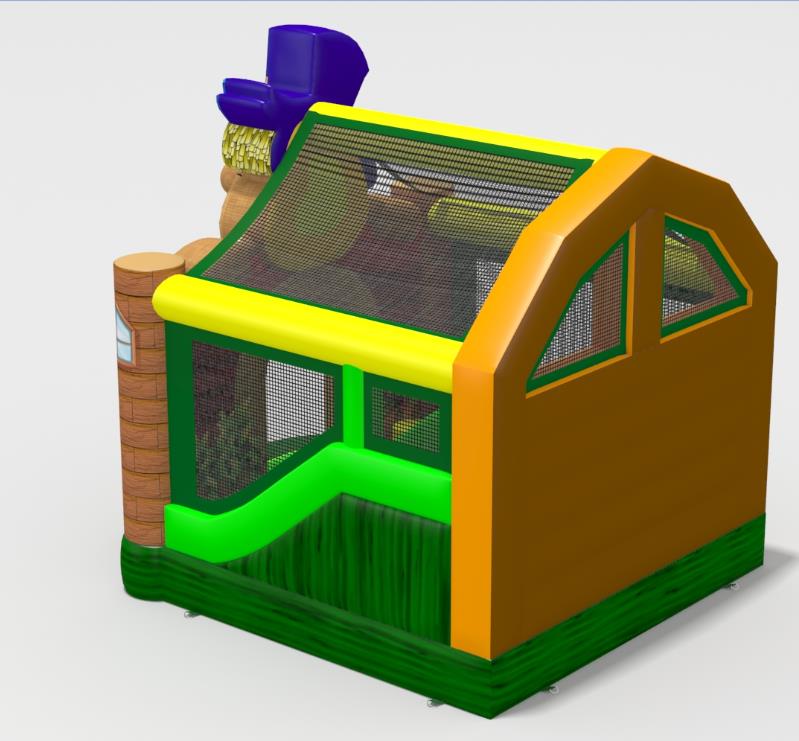 Scarecrow Combo side view