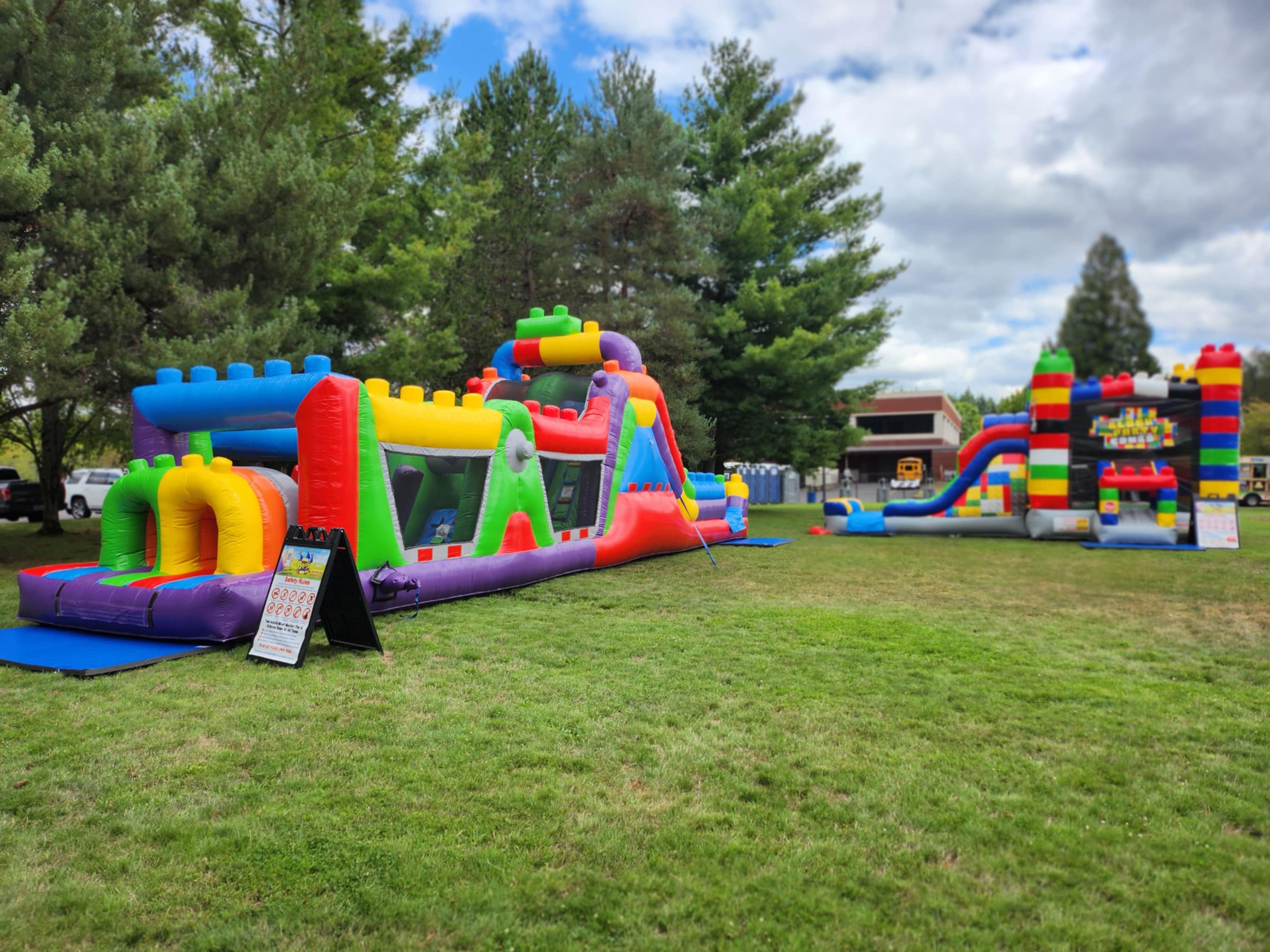 Block Party Combo Bounce House Rental | PartiesInc.com Vancouver