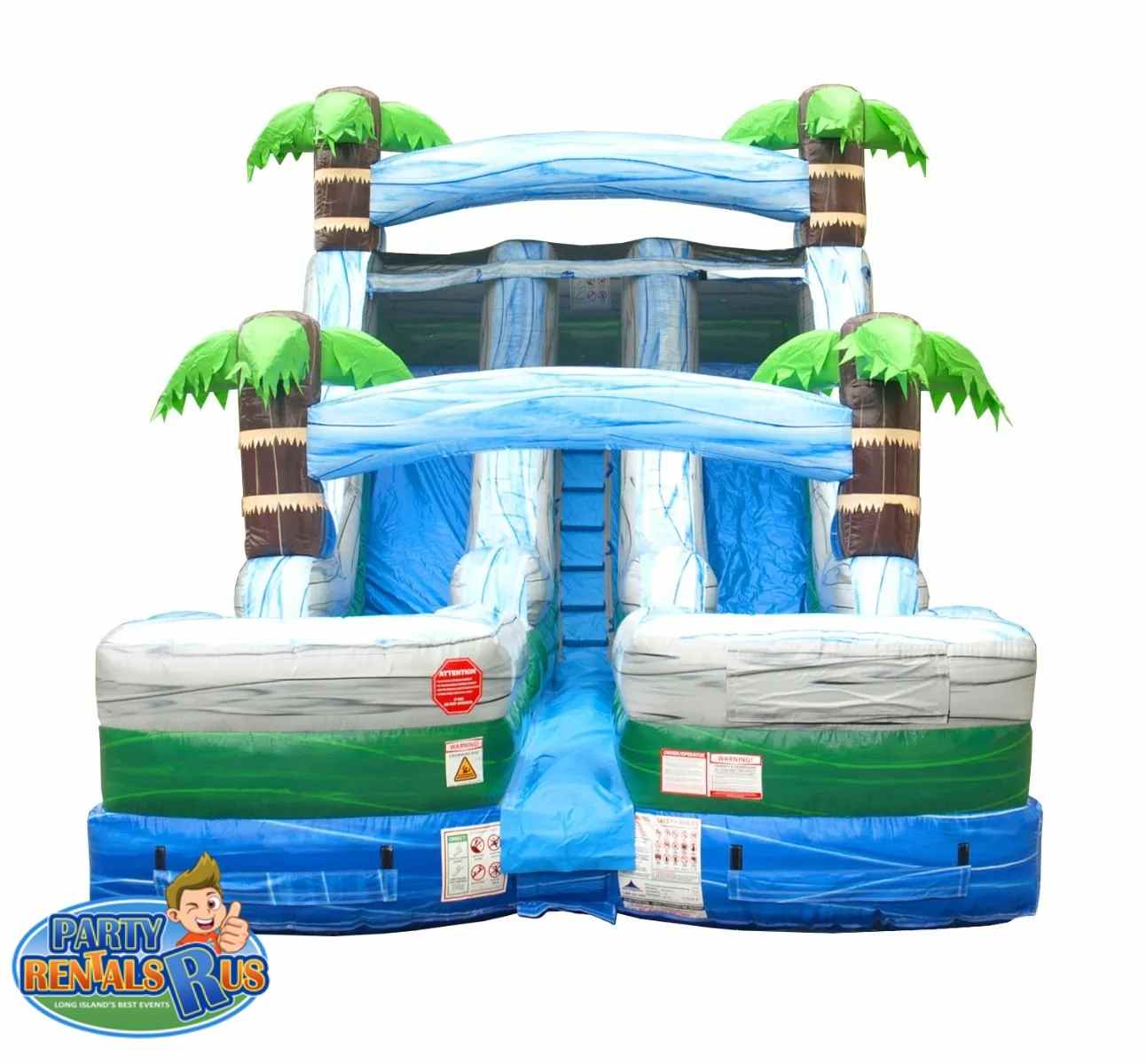 Double Lane Paradise Slide | PartyRentalsAreUs.com Long Island NY