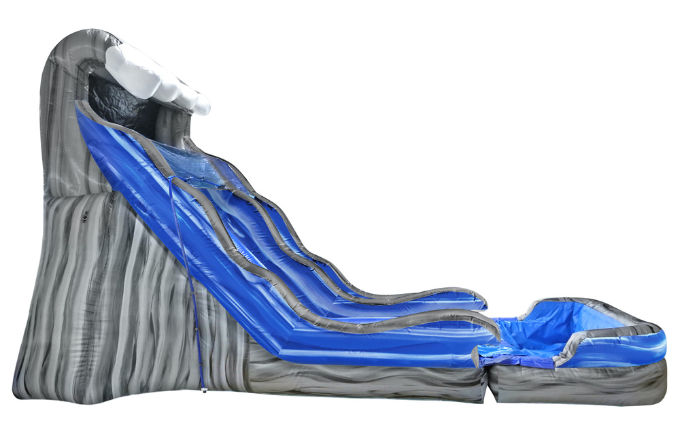 17 Foot Rockin' Wave Dual Lane Slide | Party Works Rentals