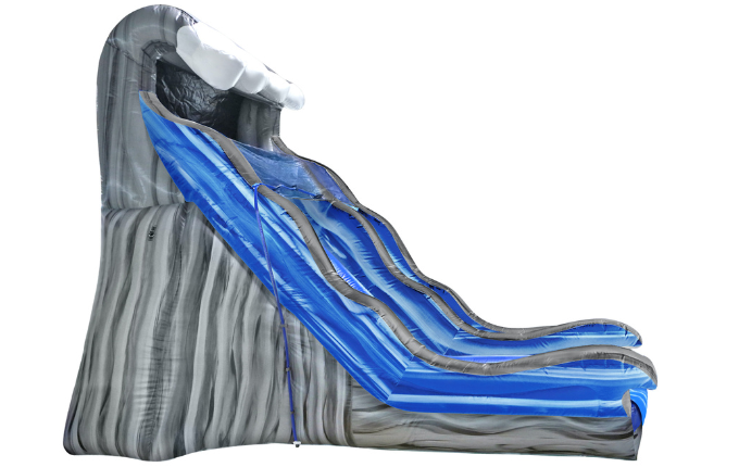 17 Foot Rockin' Wave Dual Lane Slide | Party Works Rentals