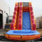 20' Tall - Sunset Splash Water Slide single lane