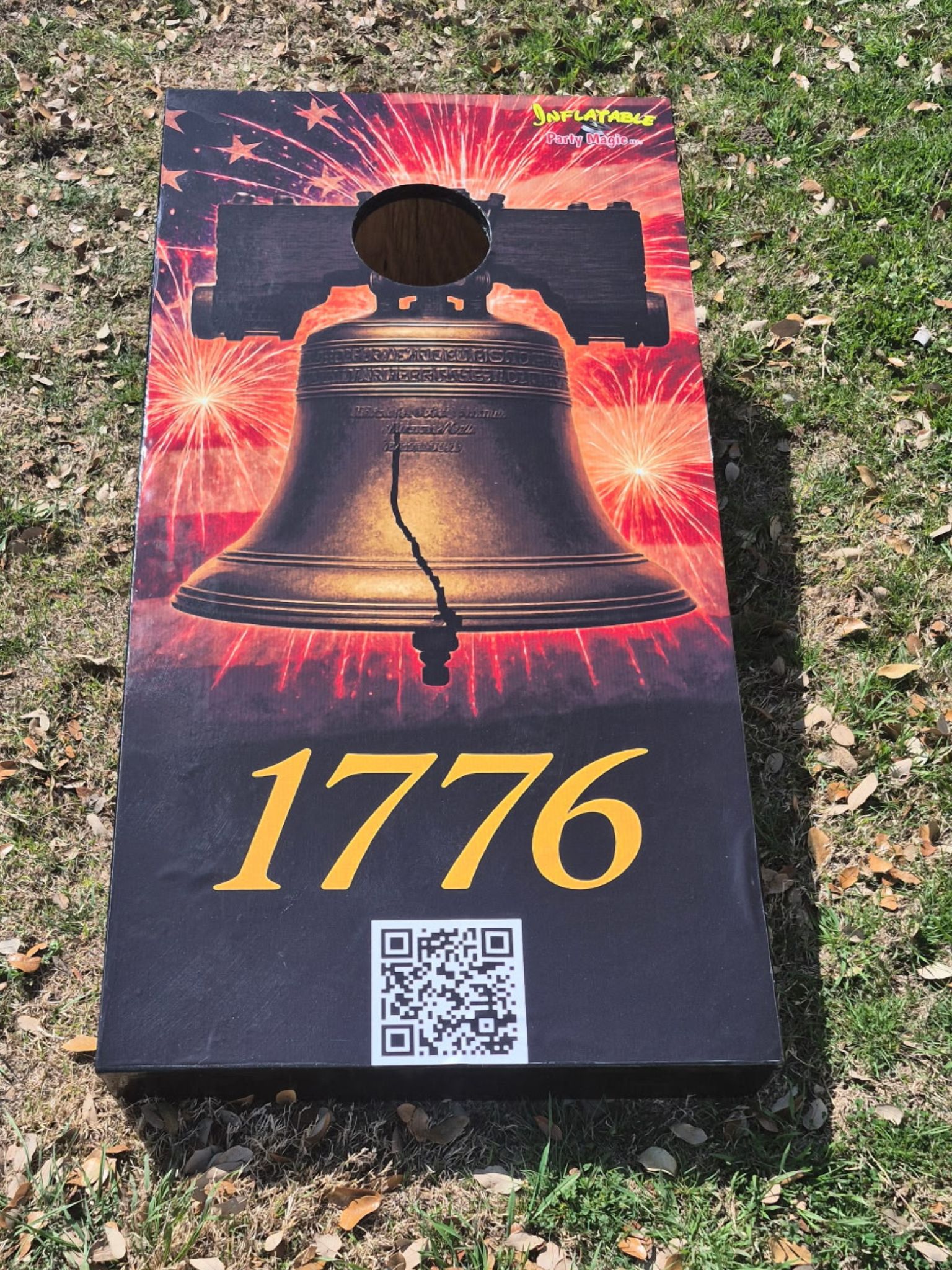 Patriotic Cornhole Set Rentals Fort Worth | 1776 Designs