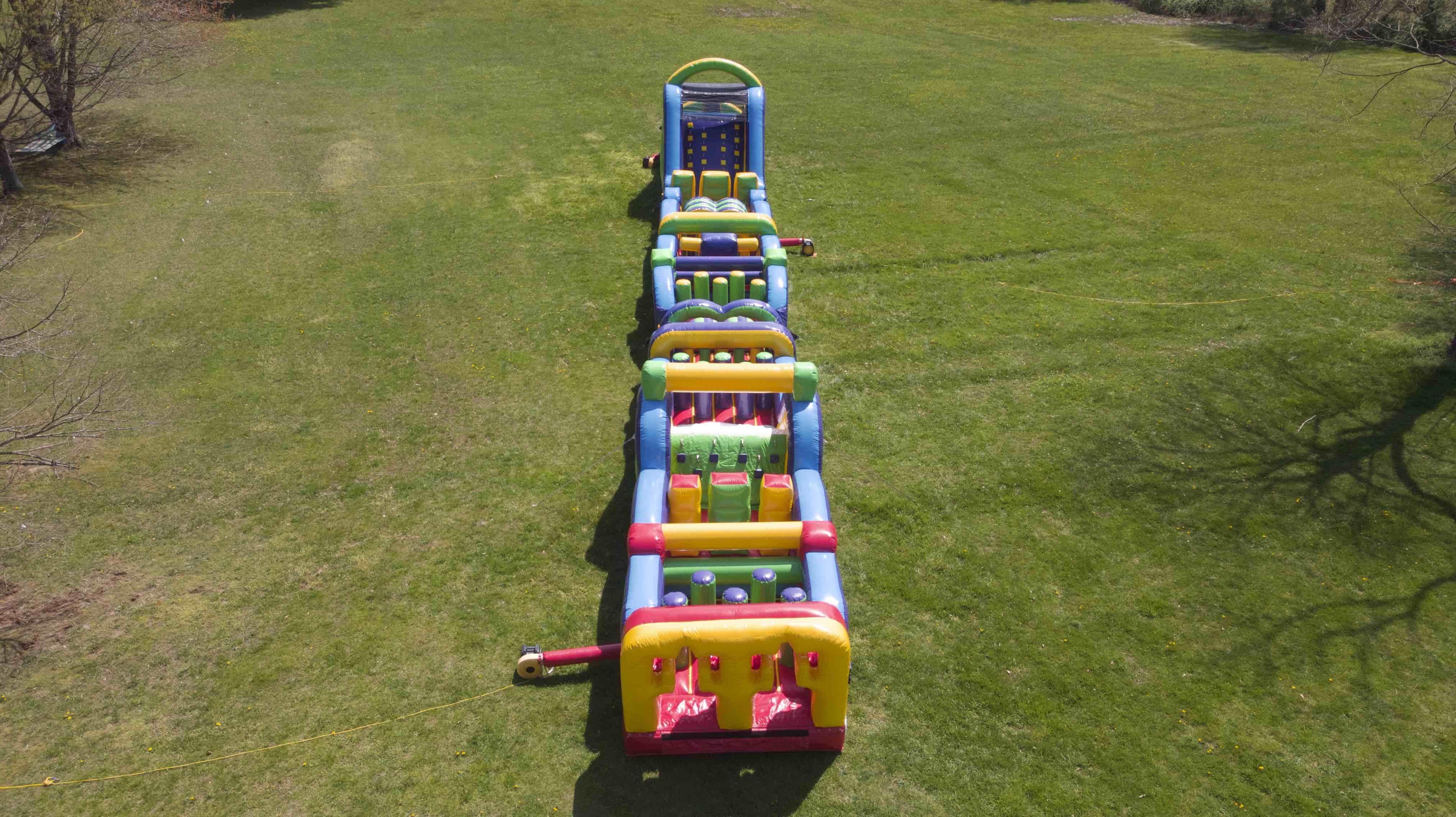 100' Radical Run Obstacle Course A B C