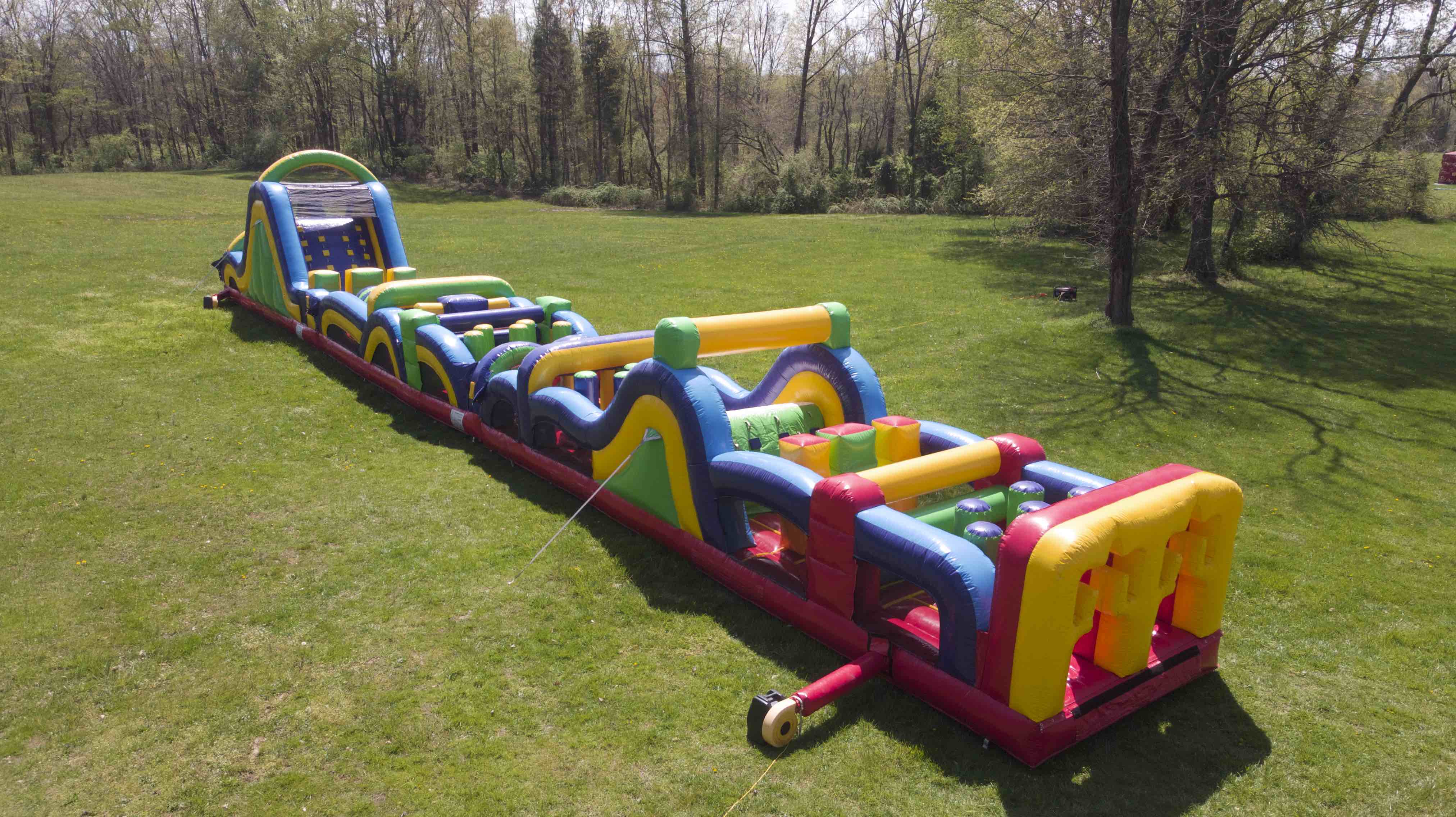 100' Radical Run Obstacle Course A B C
