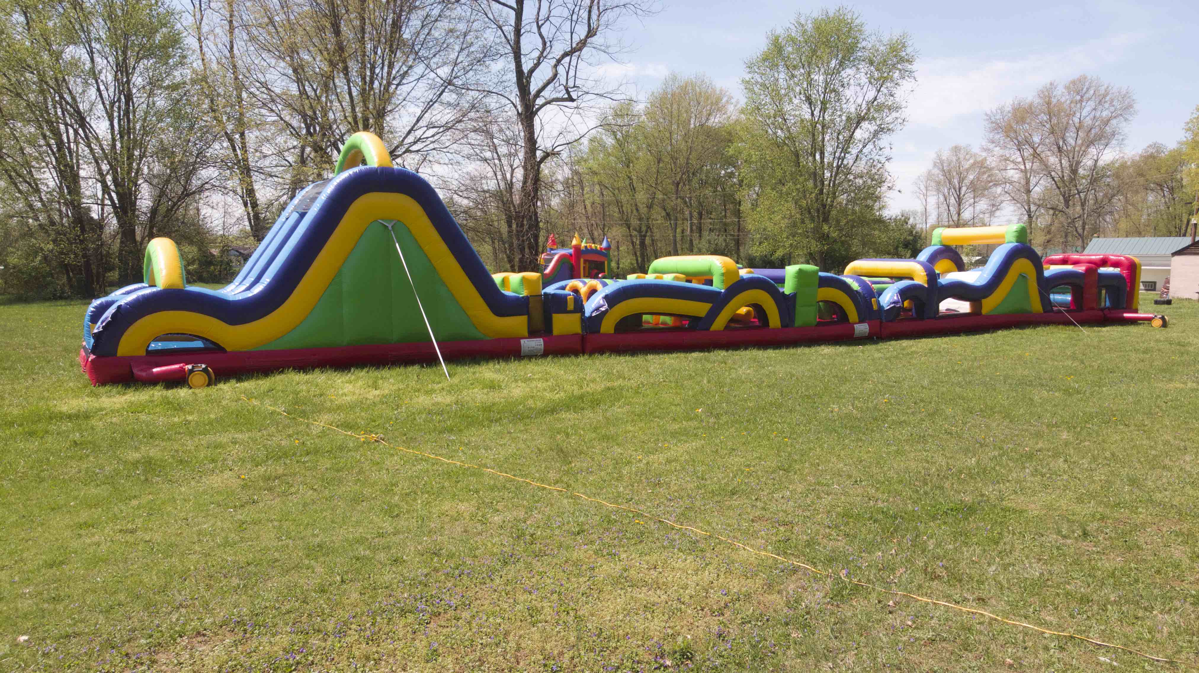 100' Radical Run Obstacle Course A B C