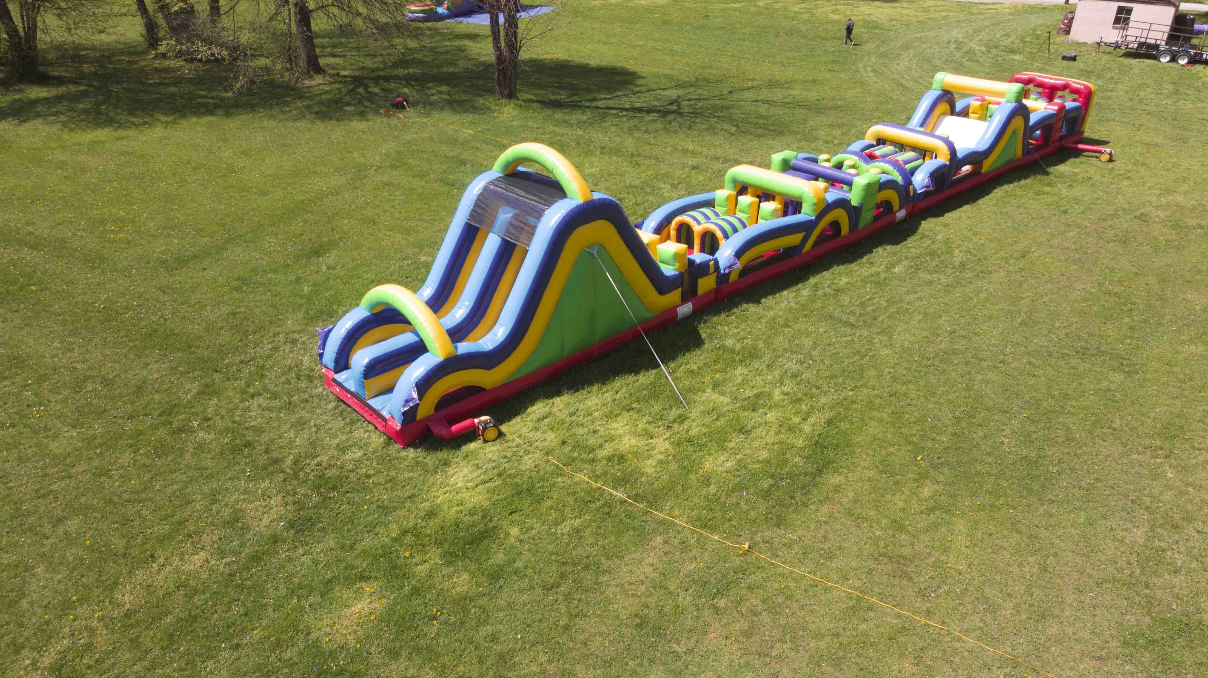 100' Radical Run Obstacle Course A B C