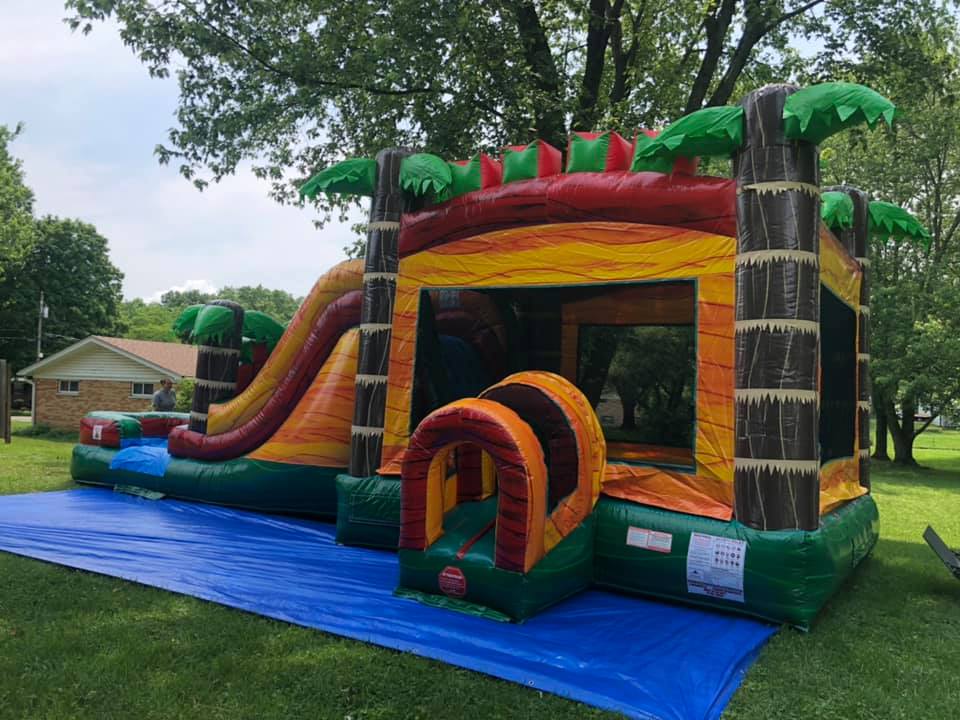 Safari Splash bounce zone view