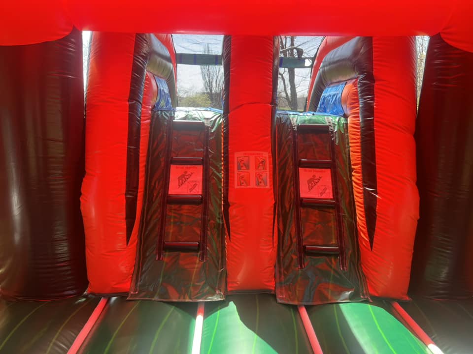 Burrow Bouncer inflatable entrance view