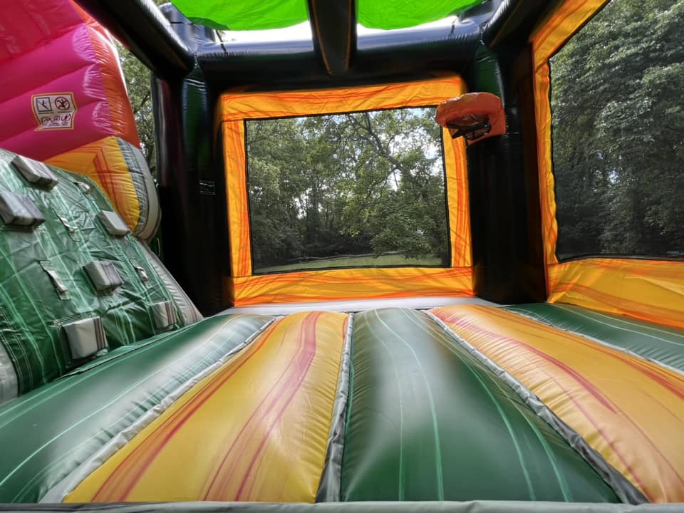 Who-Dey’s Roar & Soar climb and slide view