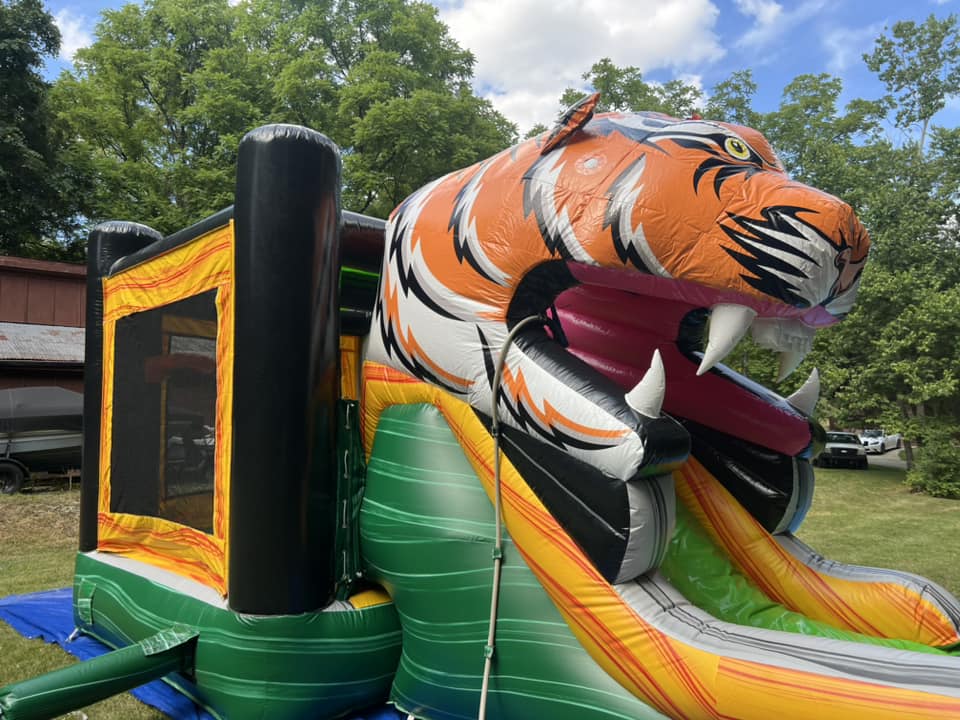 Who-Dey’s Roar & Soar side angle view