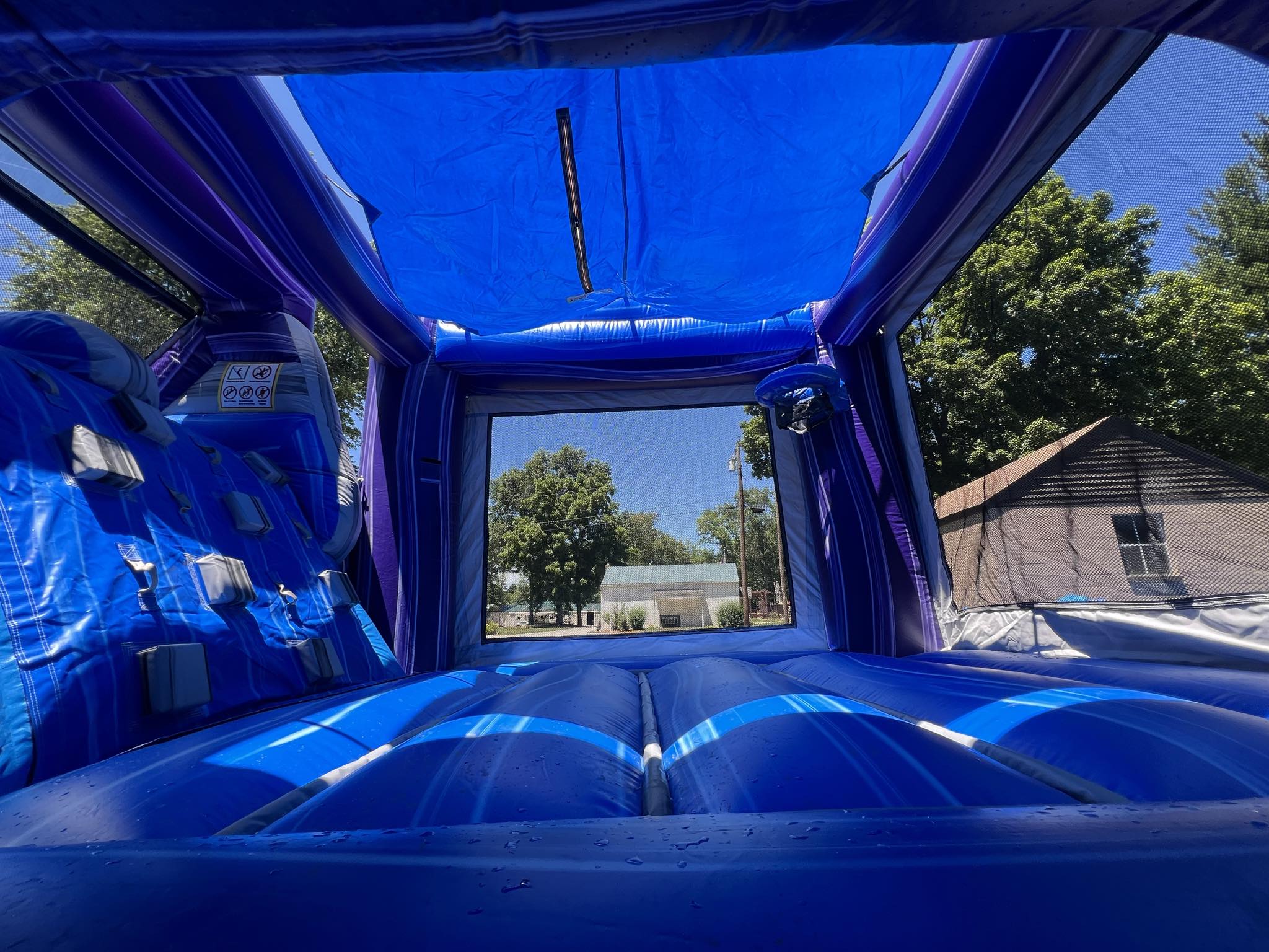 Gamer Galaxy inflatable close-up details