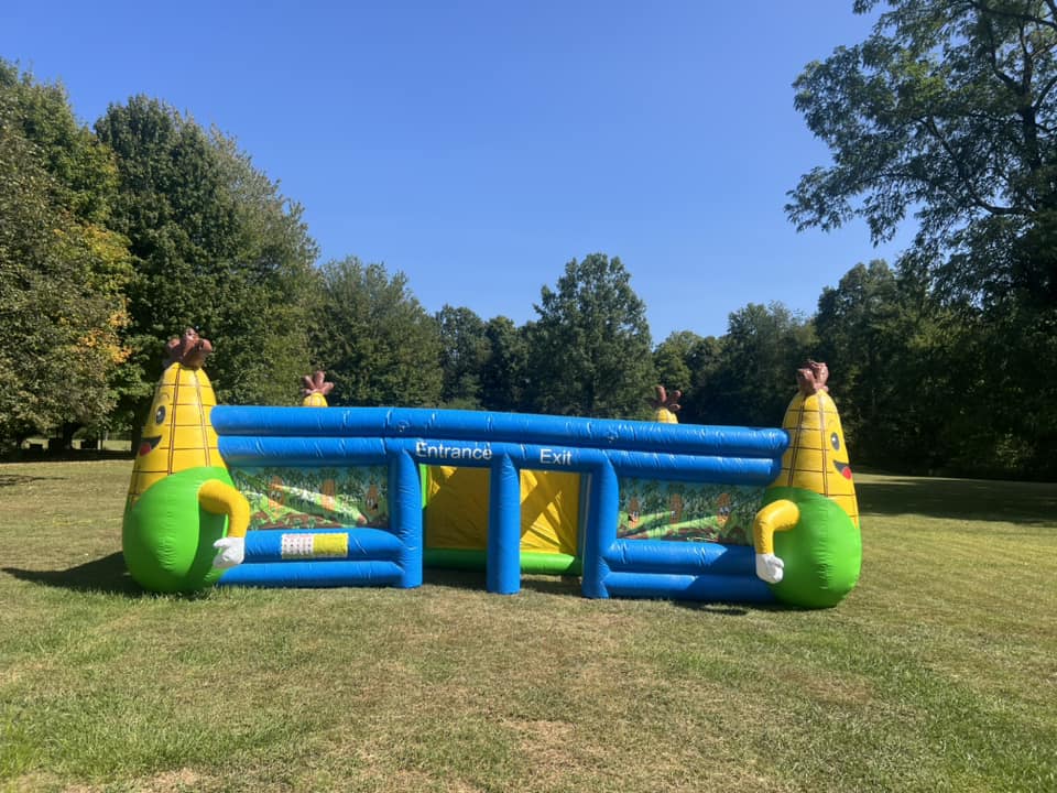 Giant Inflatable Corn Maze entrance