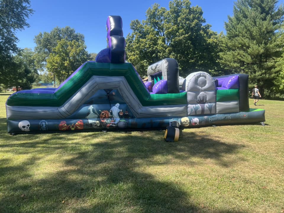 Graveyard Gauntlet Obstacle Course side view