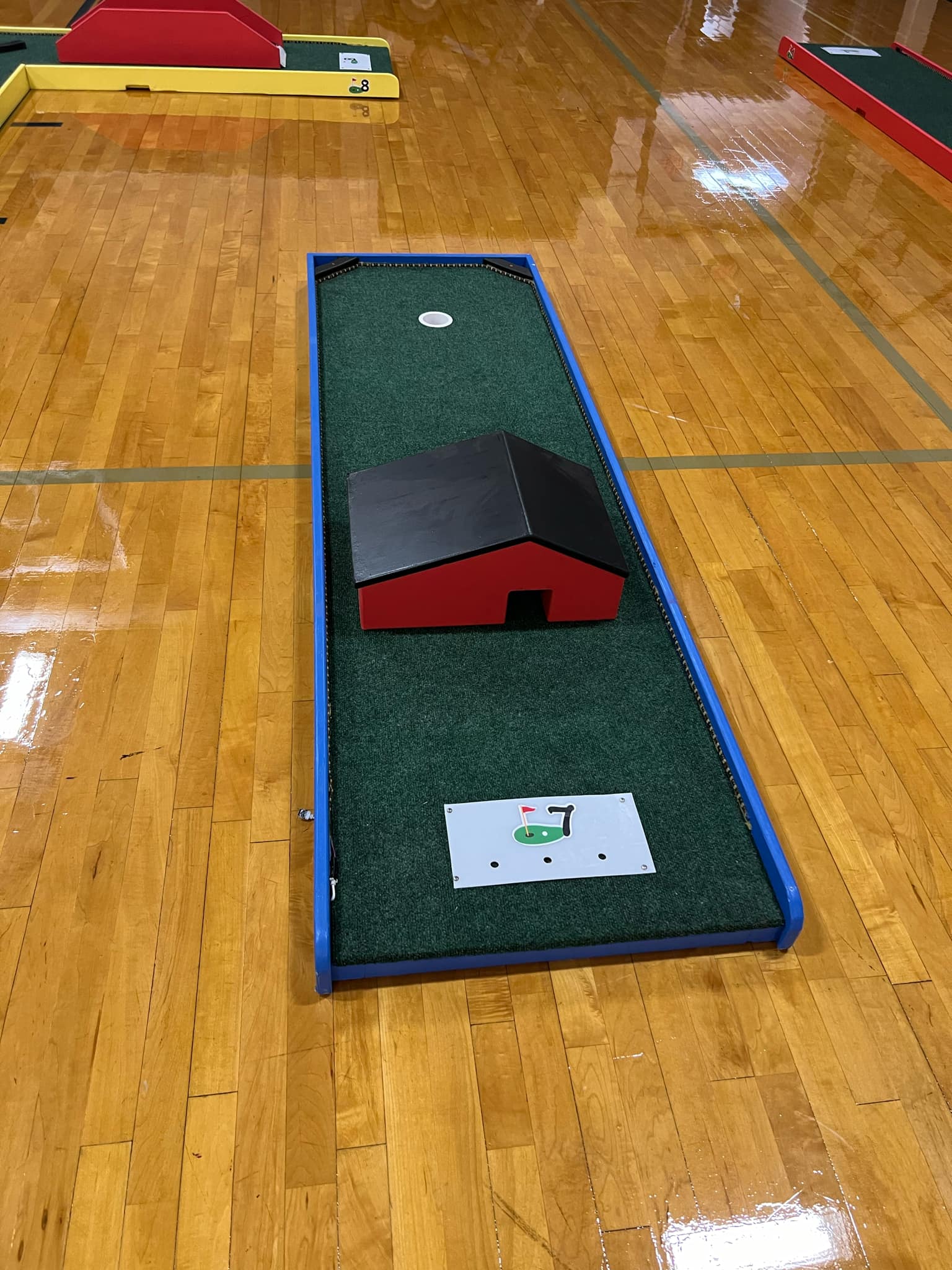Indoor mini golf rental winter events
