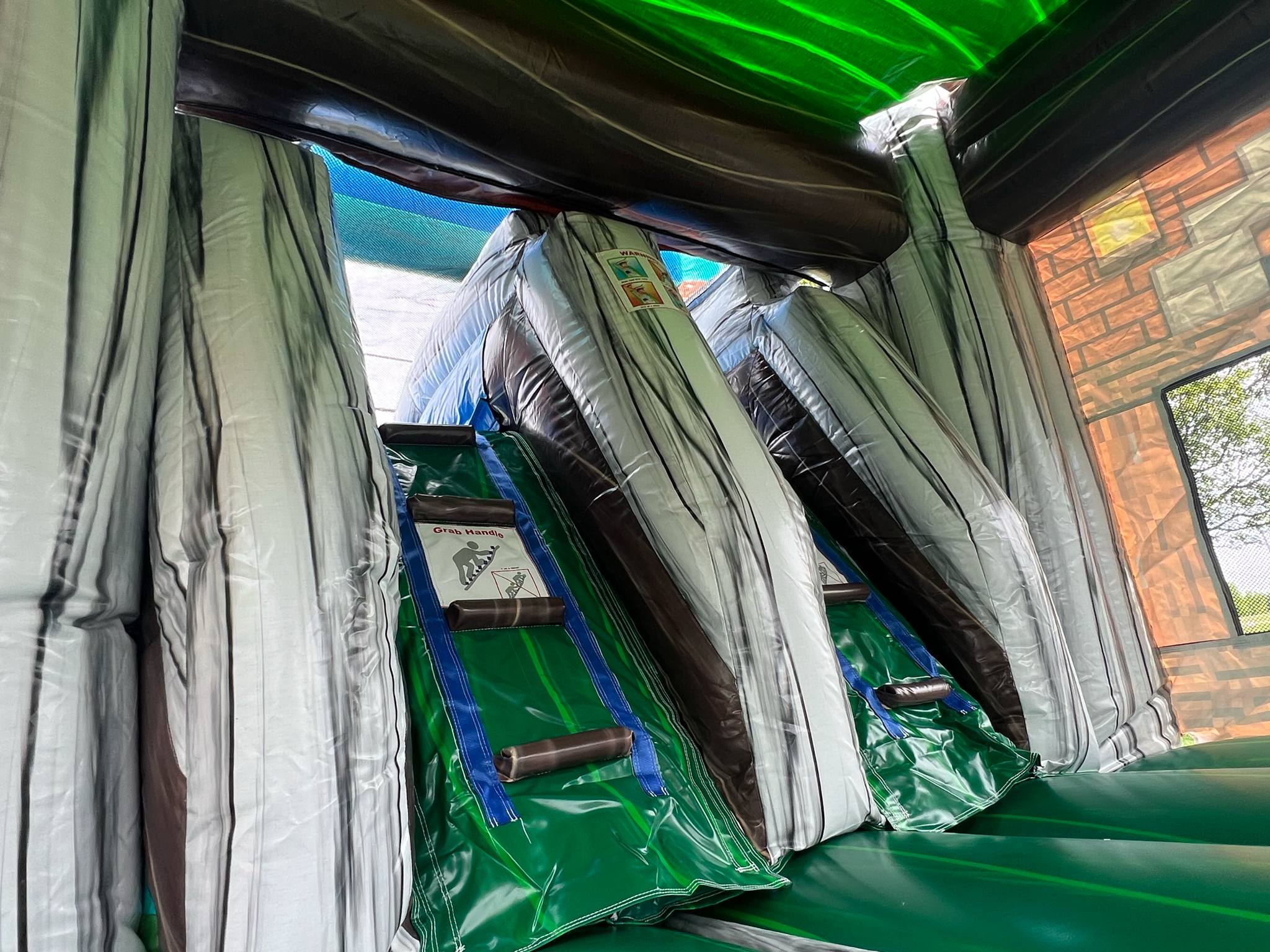 Minecraft Combo climb and slide view