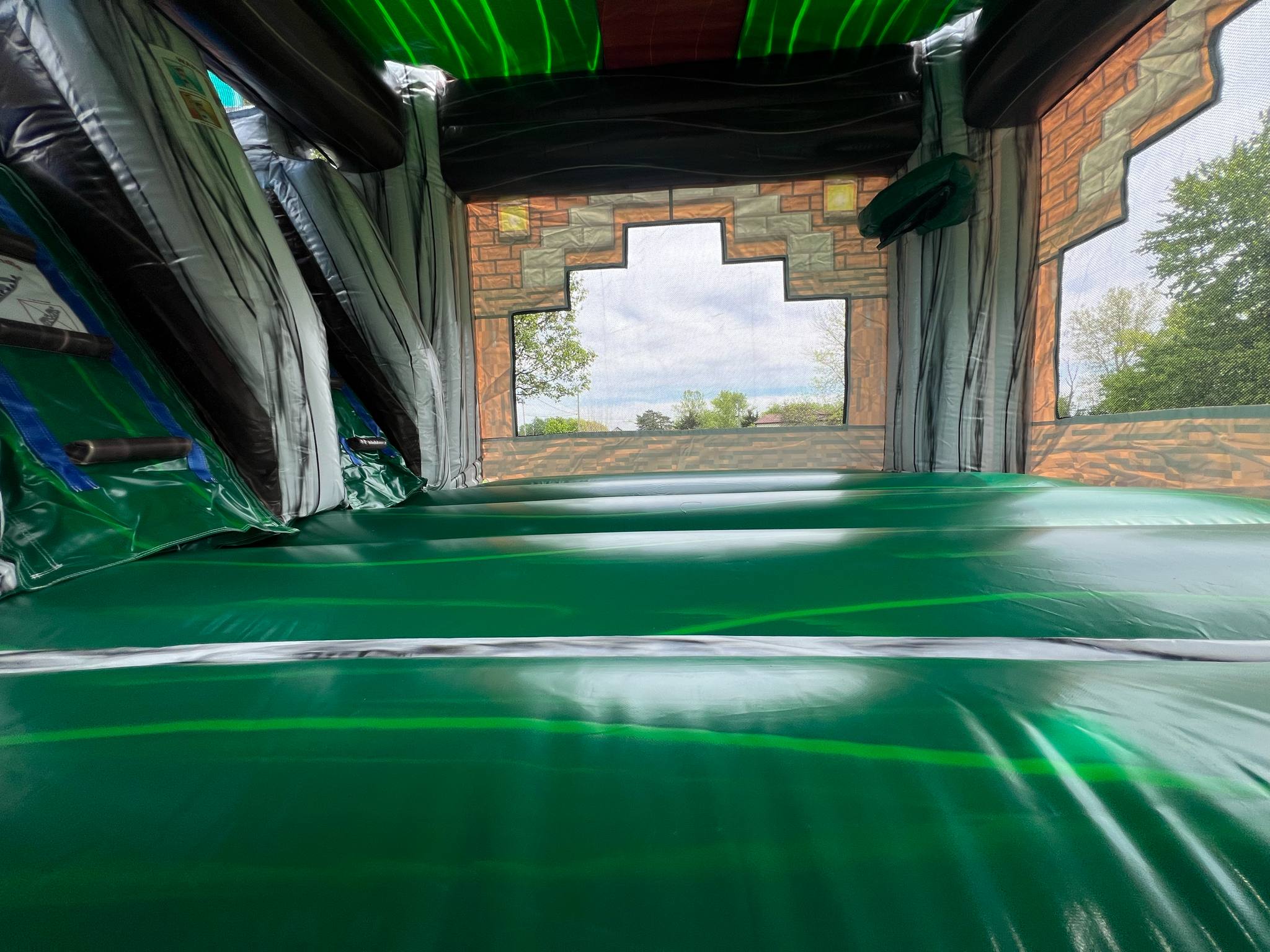 Minecraft Combo bounce zone view