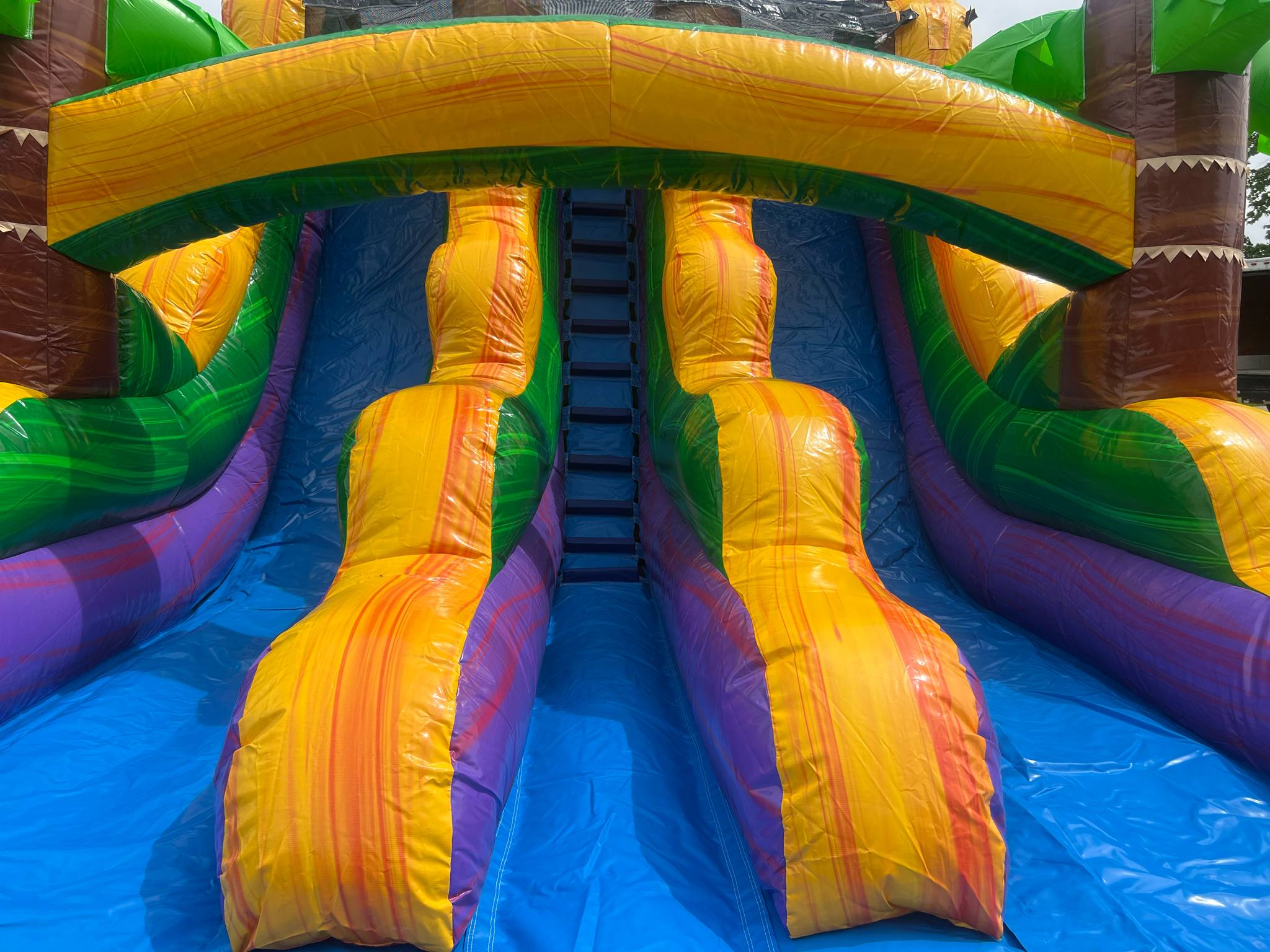 Tropical Falls double lane side-by-side racing lanes