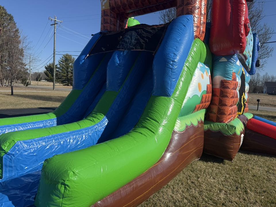 Super Mario World Combo double lane slide