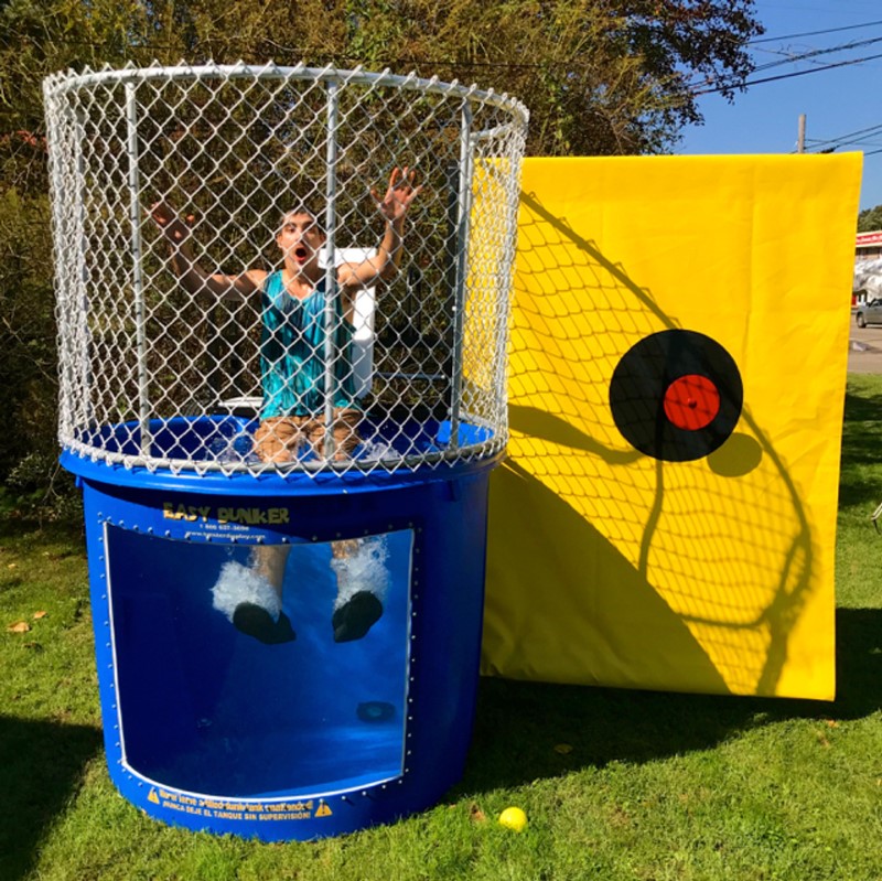 Blue Dunk Tank Rental | Tiky Jumps