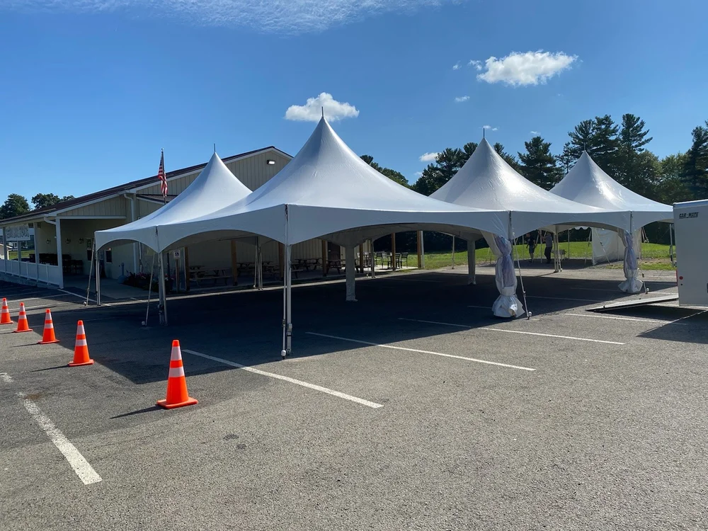 High peak tent rental